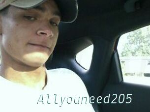 Allyouneed205