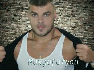 Maxgoforyou