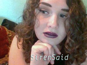 SirenSaid