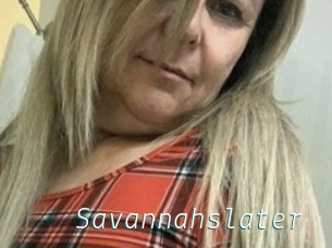 Savannahslater