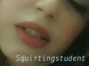 Squirtingstudent